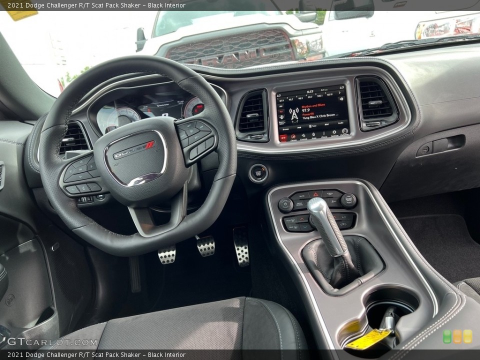 Black Interior Photo for the 2021 Dodge Challenger R/T Scat Pack Shaker #146088063