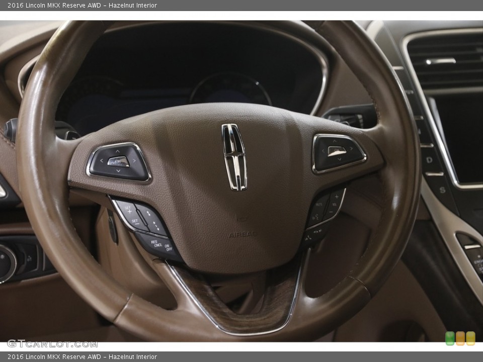 Hazelnut Interior Steering Wheel for the 2016 Lincoln MKX Reserve AWD #146088308