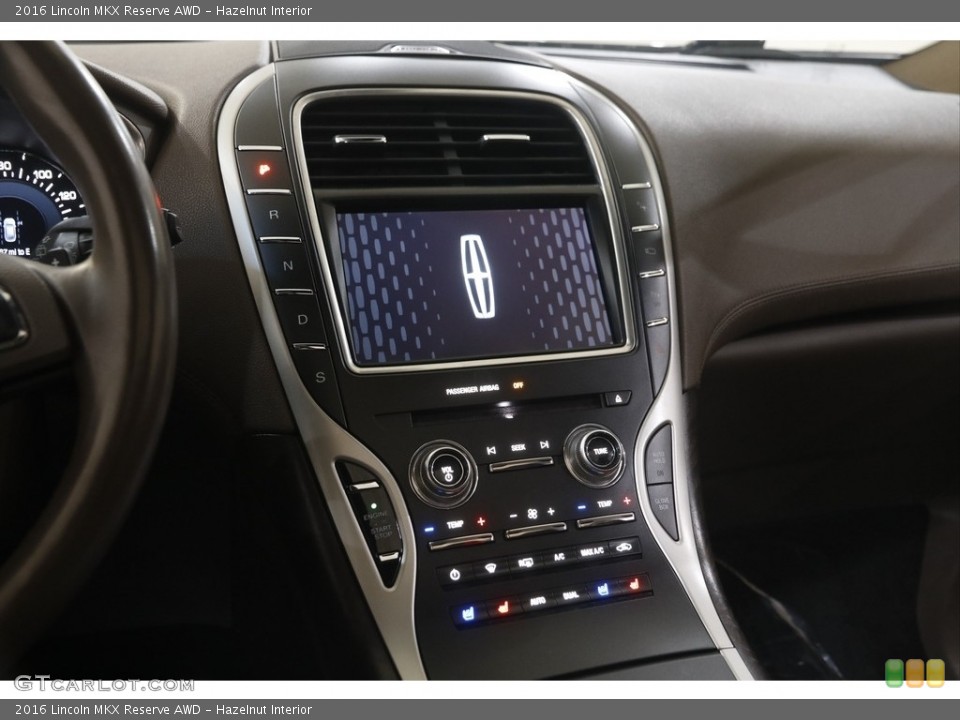 Hazelnut Interior Controls for the 2016 Lincoln MKX Reserve AWD #146088346