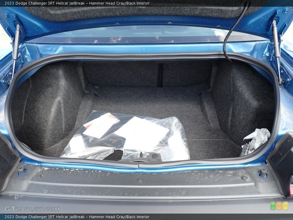 Hammer Head Gray/Black Interior Trunk for the 2023 Dodge Challenger SRT Hellcat JailBreak #146088858