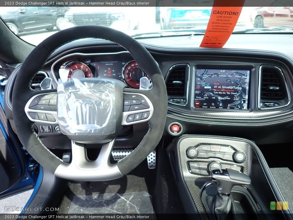 Hammer Head Gray/Black Interior Controls for the 2023 Dodge Challenger SRT Hellcat JailBreak #146088962