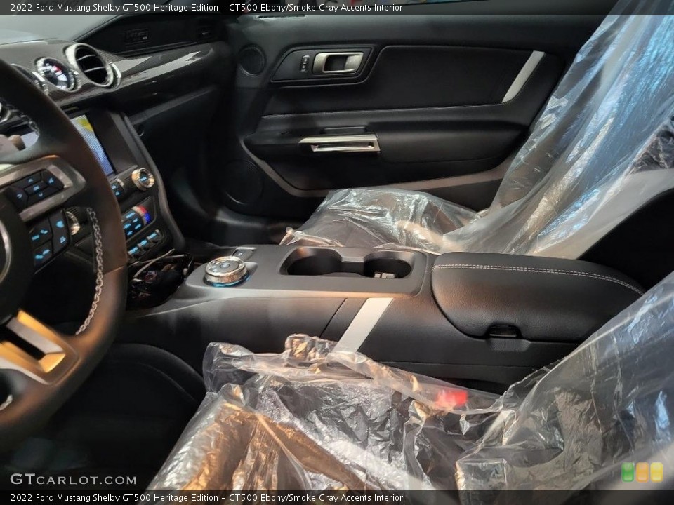 GT500 Ebony/Smoke Gray Accents 2022 Ford Mustang Interiors