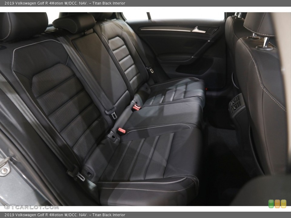 Titan Black Interior Rear Seat for the 2019 Volkswagen Golf R 4Motion W/DCC. NAV. #146090441