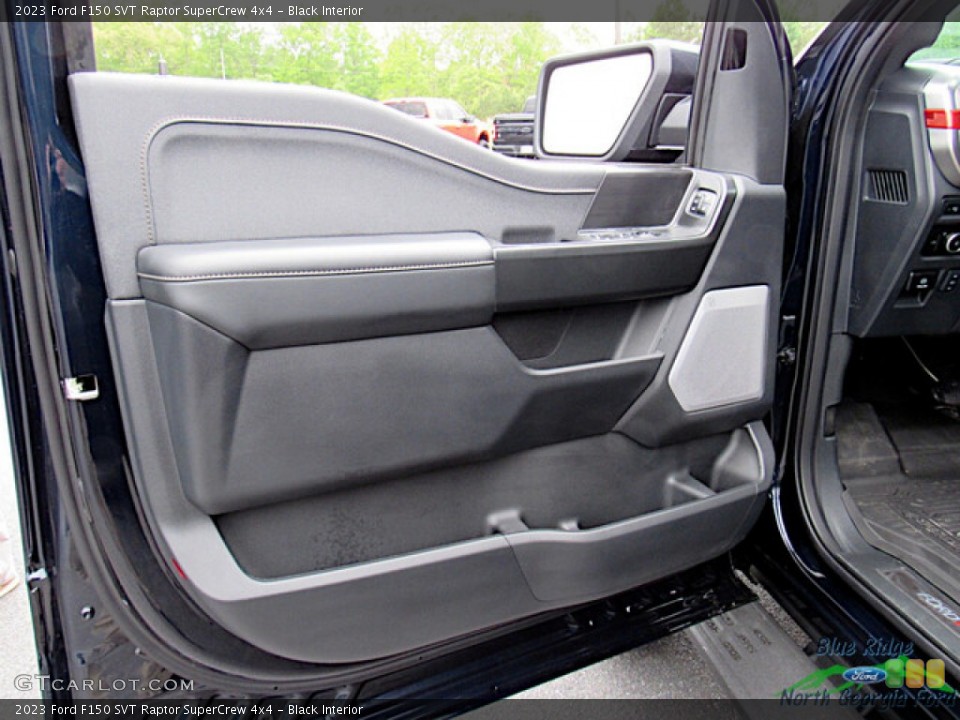 Black Interior Door Panel for the 2023 Ford F150 SVT Raptor SuperCrew 4x4 #146090660