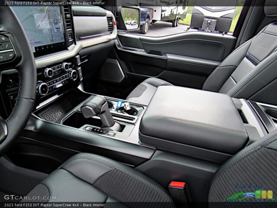 Black Interior Controls for the 2023 Ford F150 SVT Raptor SuperCrew 4x4 #146090786