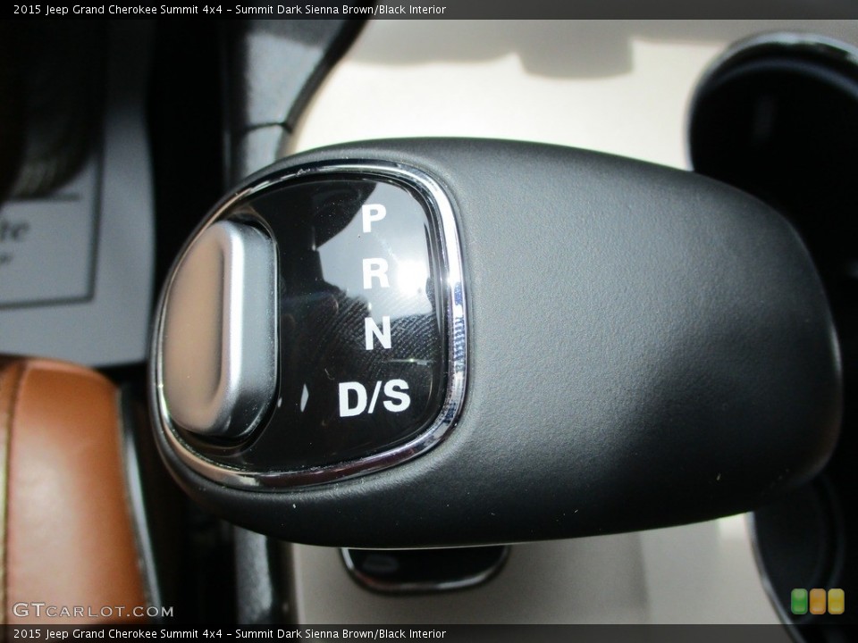 Summit Dark Sienna Brown/Black Interior Transmission for the 2015 Jeep Grand Cherokee Summit 4x4 #146091023