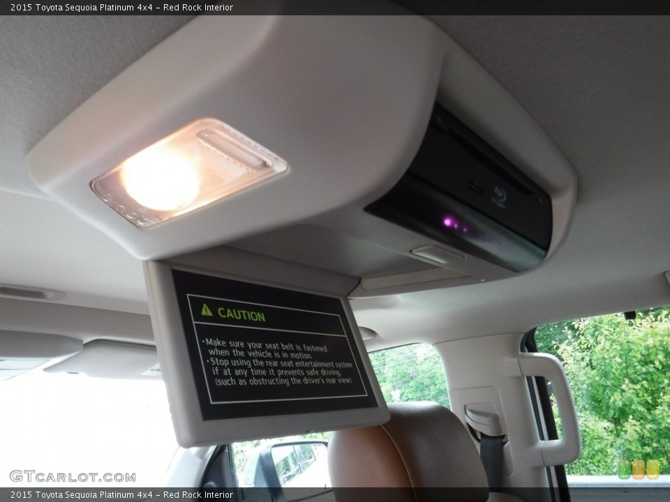 Red Rock Interior Entertainment System for the 2015 Toyota Sequoia Platinum 4x4 #146091682