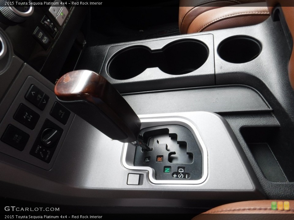 Red Rock Interior Transmission for the 2015 Toyota Sequoia Platinum 4x4 #146092176