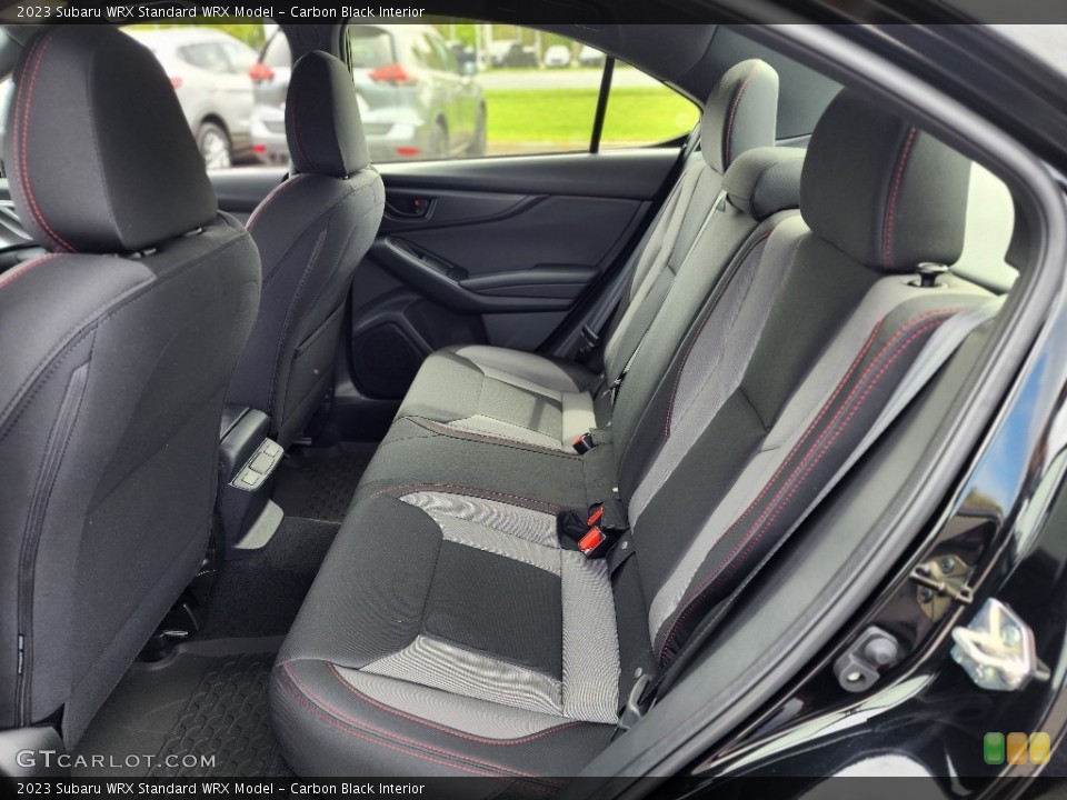 Carbon Black Interior Rear Seat for the 2023 Subaru WRX  #146092629