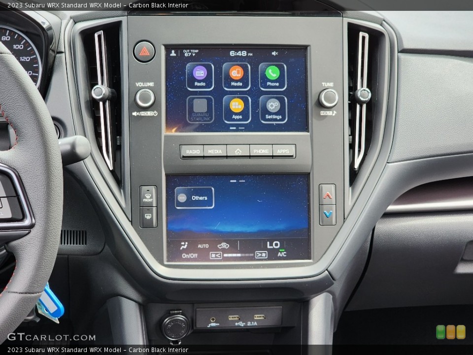 Carbon Black Interior Controls for the 2023 Subaru WRX  #146092716