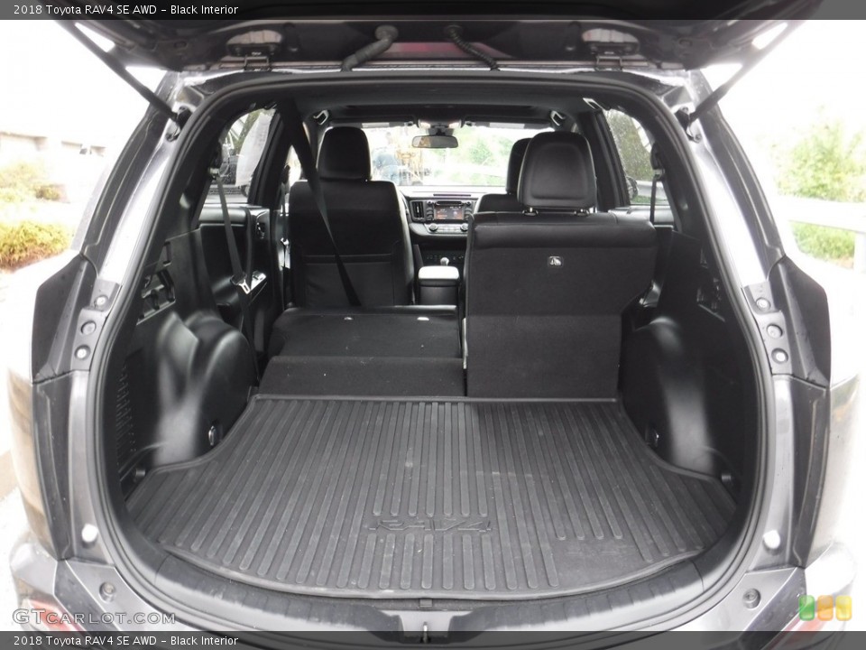 Black Interior Trunk for the 2018 Toyota RAV4 SE AWD #146095536