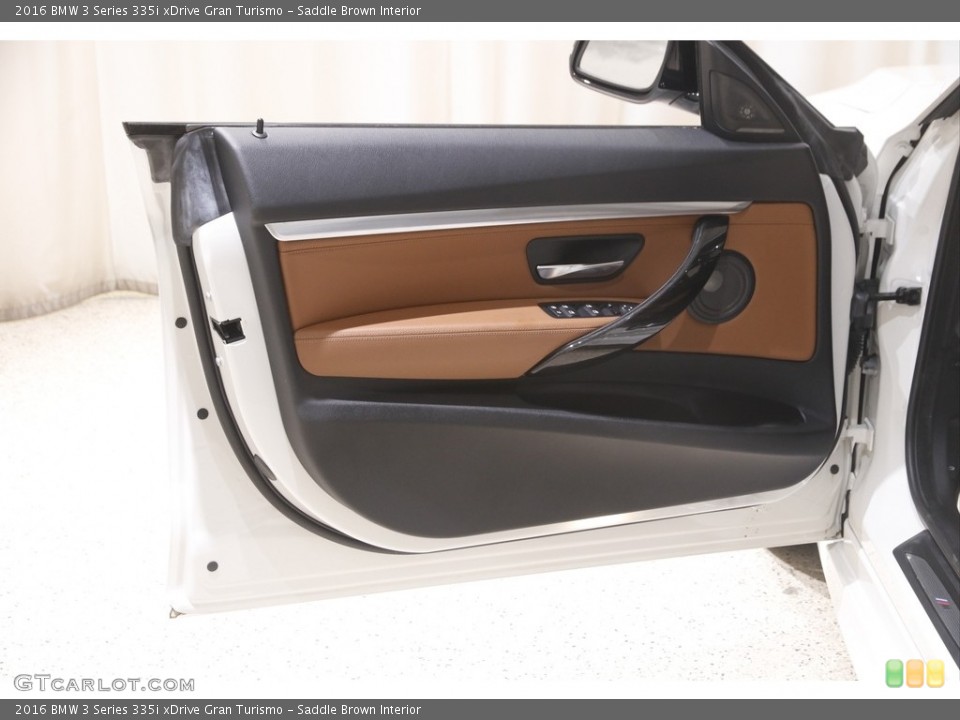 Saddle Brown Interior Door Panel for the 2016 BMW 3 Series 335i xDrive Gran Turismo #146096088