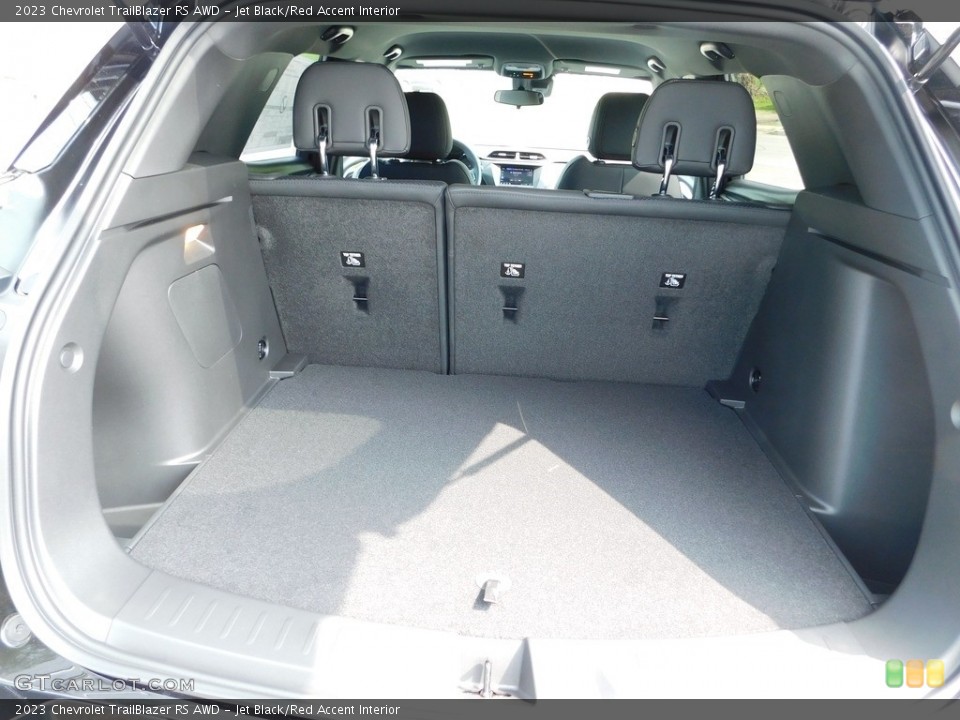 Jet Black/Red Accent Interior Trunk for the 2023 Chevrolet TrailBlazer RS AWD #146097606
