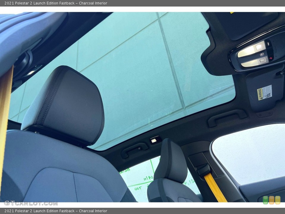 Charcoal Interior Sunroof for the 2021 Polestar 2 Launch Edition Fastback #146098369