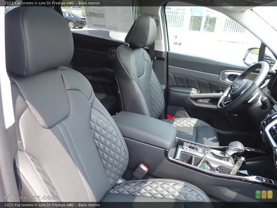 Black Interior Front Seat for the 2023 Kia Sorento X-Line SX Prestige AWD #146098576