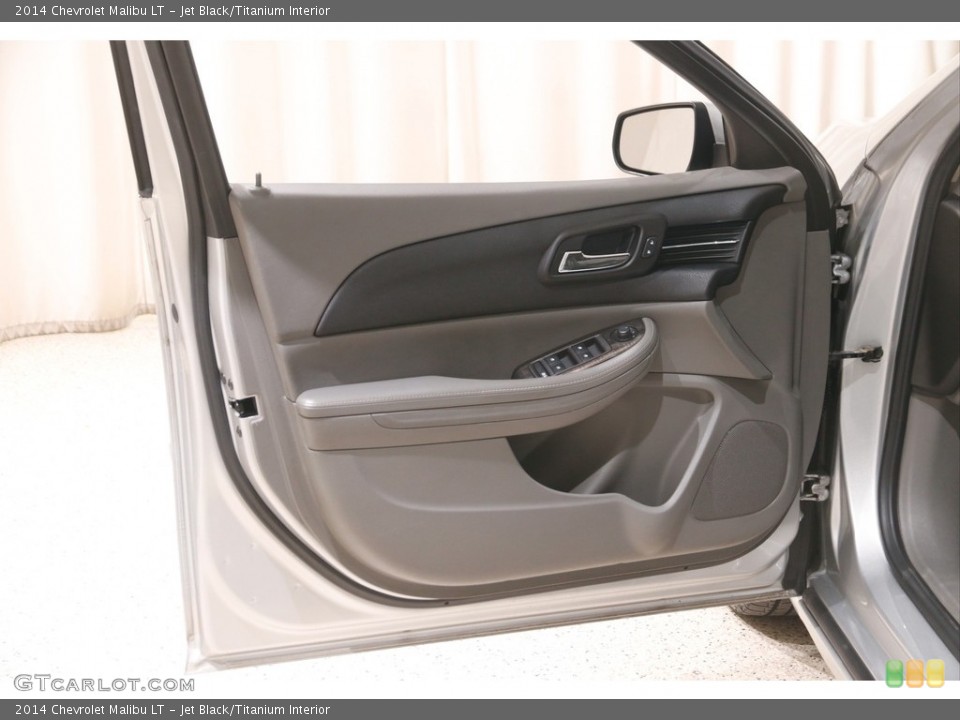 Jet Black/Titanium Interior Door Panel for the 2014 Chevrolet Malibu LT #146099656