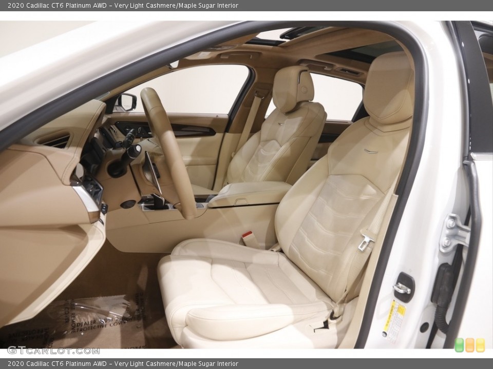 Very Light Cashmere/Maple Sugar 2020 Cadillac CT6 Interiors