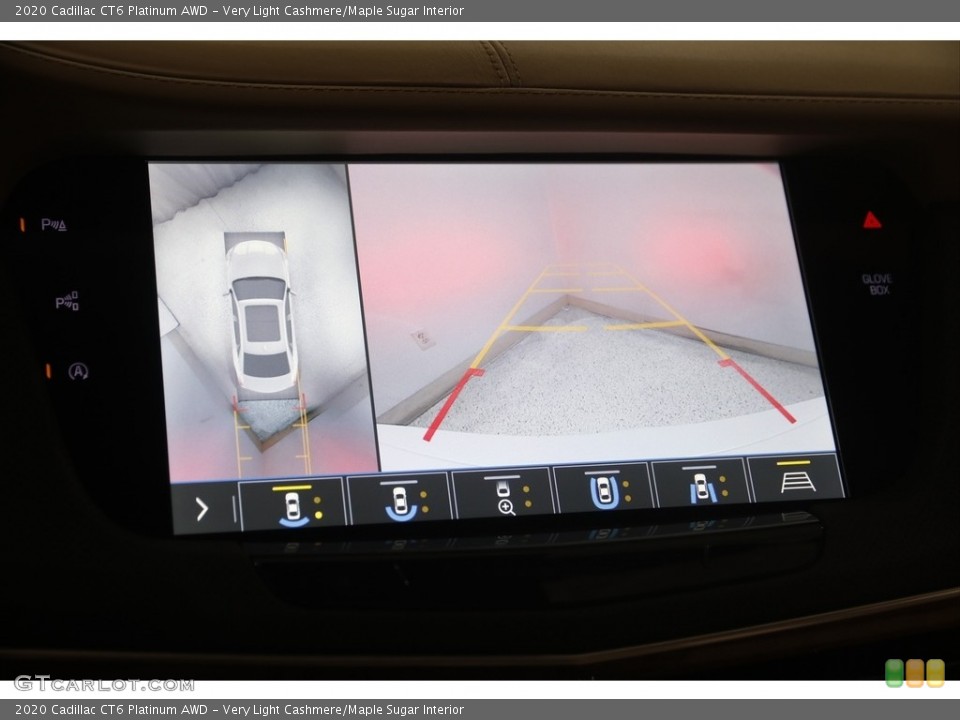 Very Light Cashmere/Maple Sugar Interior Controls for the 2020 Cadillac CT6 Platinum AWD #146100548