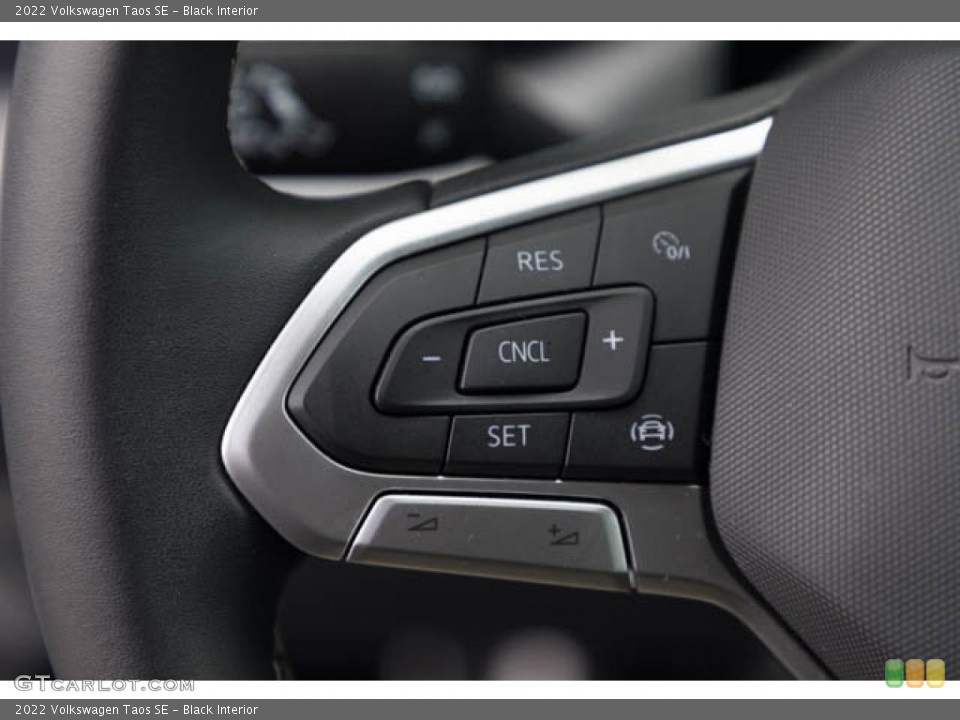 Black Interior Steering Wheel for the 2022 Volkswagen Taos SE #146100769