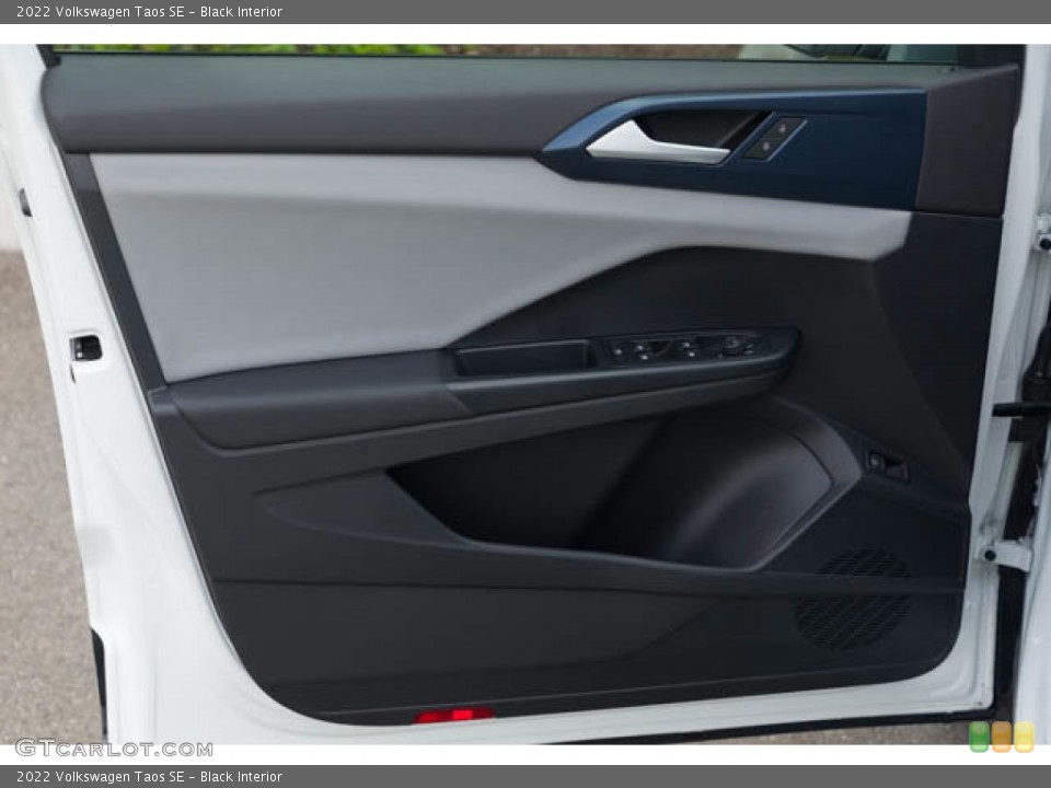 Black Interior Door Panel for the 2022 Volkswagen Taos SE #146101027