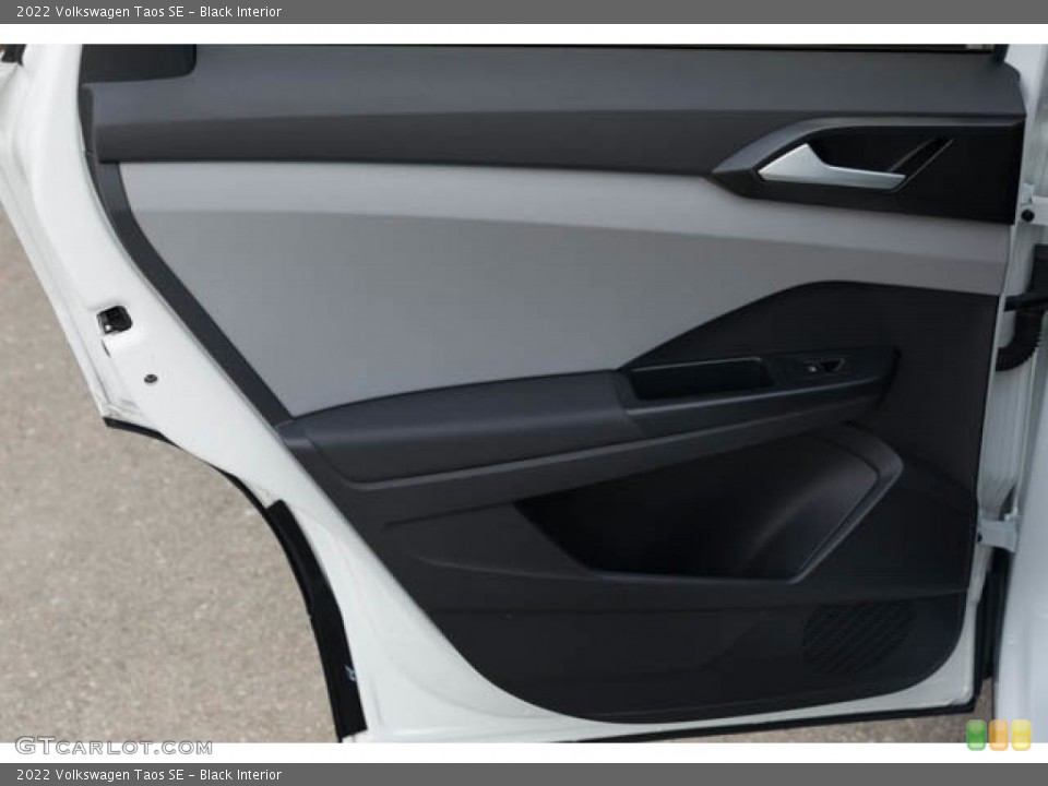 Black Interior Door Panel for the 2022 Volkswagen Taos SE #146101057