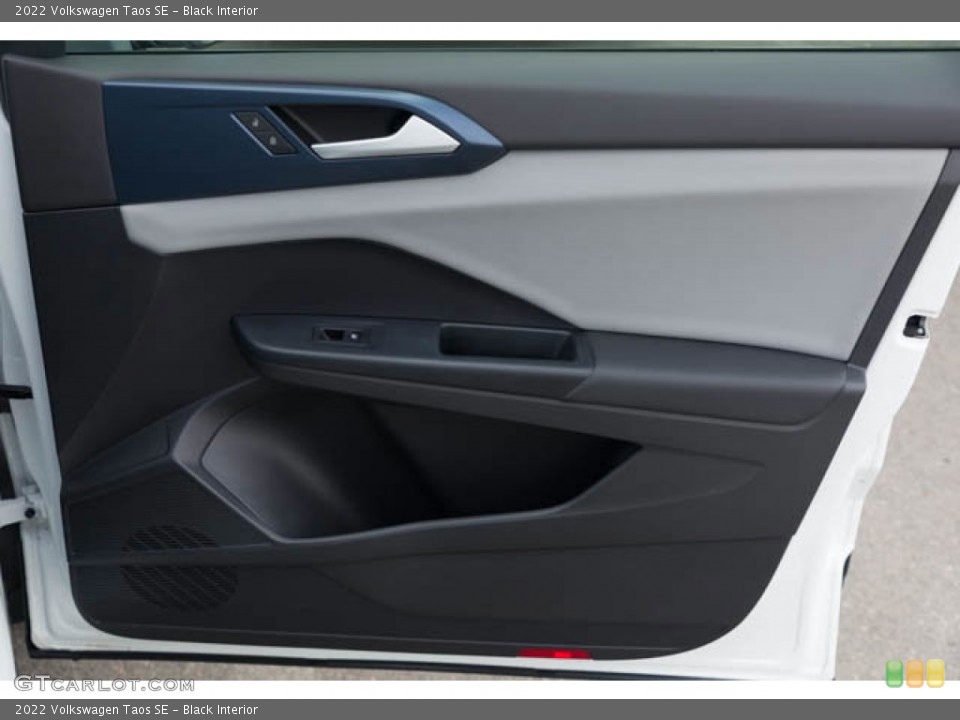 Black Interior Door Panel for the 2022 Volkswagen Taos SE #146101099