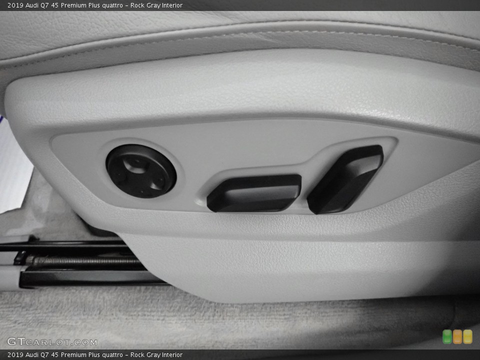 Rock Gray Interior Front Seat for the 2019 Audi Q7 45 Premium Plus quattro #146101111