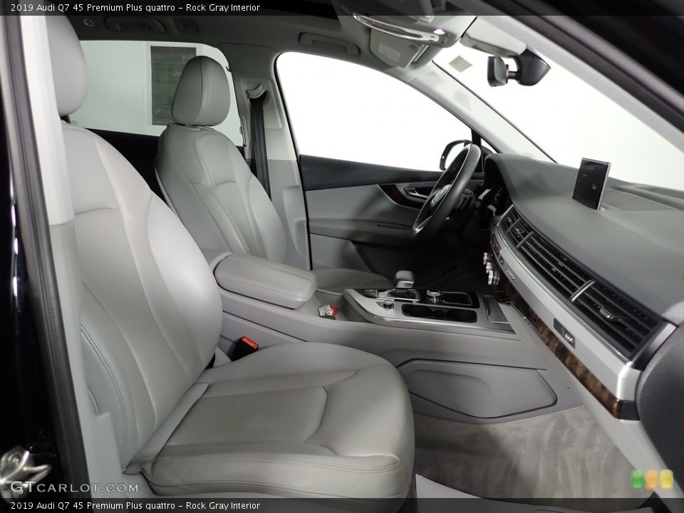 Rock Gray Interior Front Seat for the 2019 Audi Q7 45 Premium Plus quattro #146101390