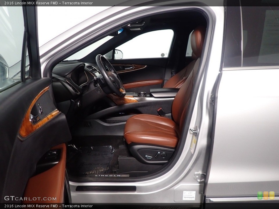 Terracotta 2016 Lincoln MKX Interiors