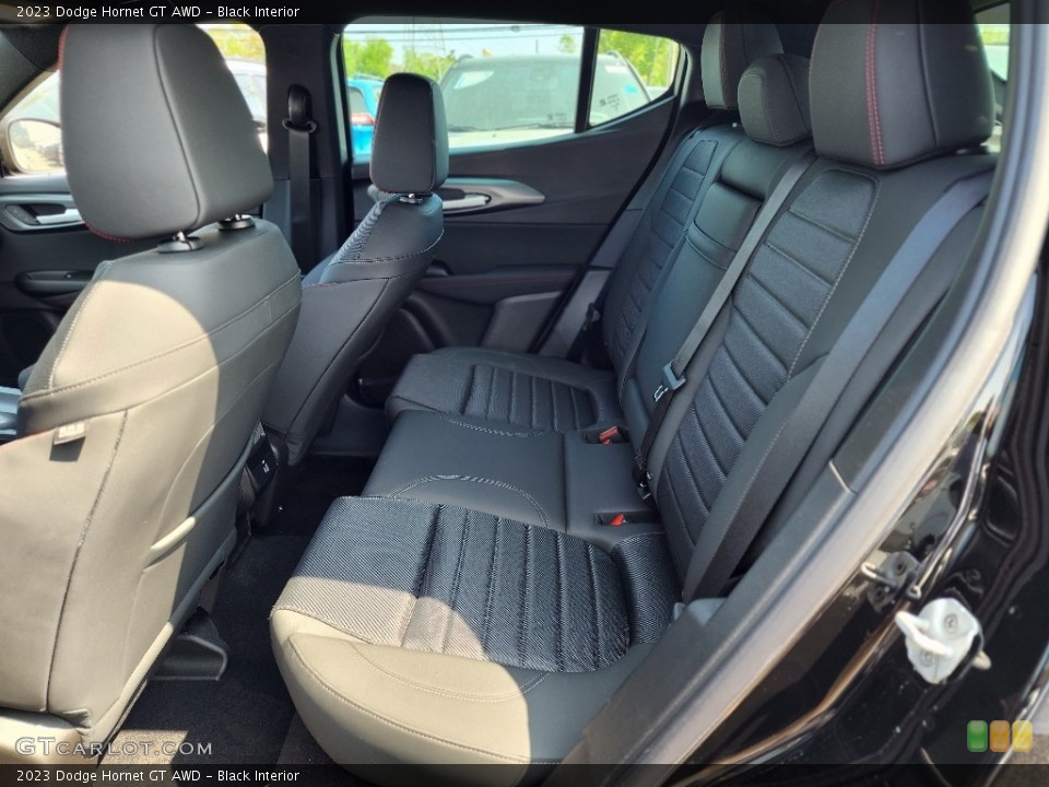 Black Interior Rear Seat for the 2023 Dodge Hornet GT AWD #146103775