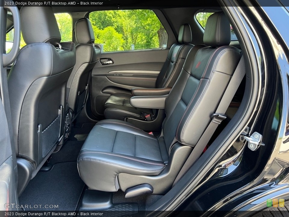 Black Interior Rear Seat for the 2023 Dodge Durango R/T Blacktop AWD #146104330