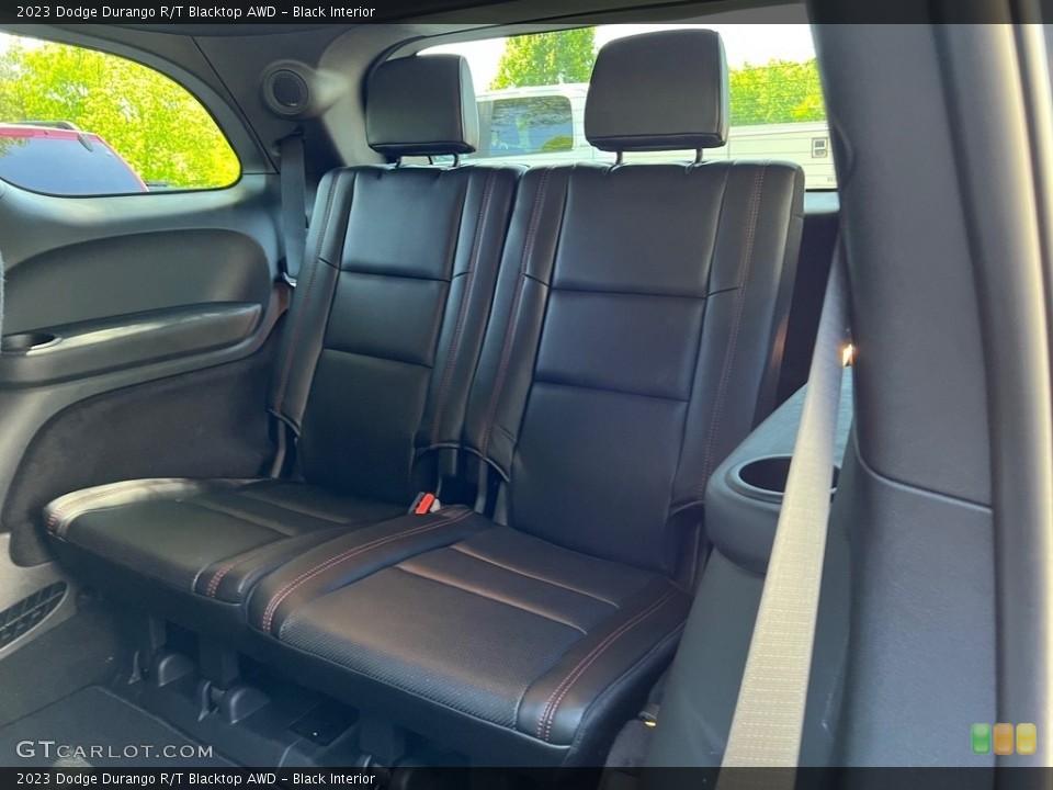 Black Interior Rear Seat for the 2023 Dodge Durango R/T Blacktop AWD #146104351