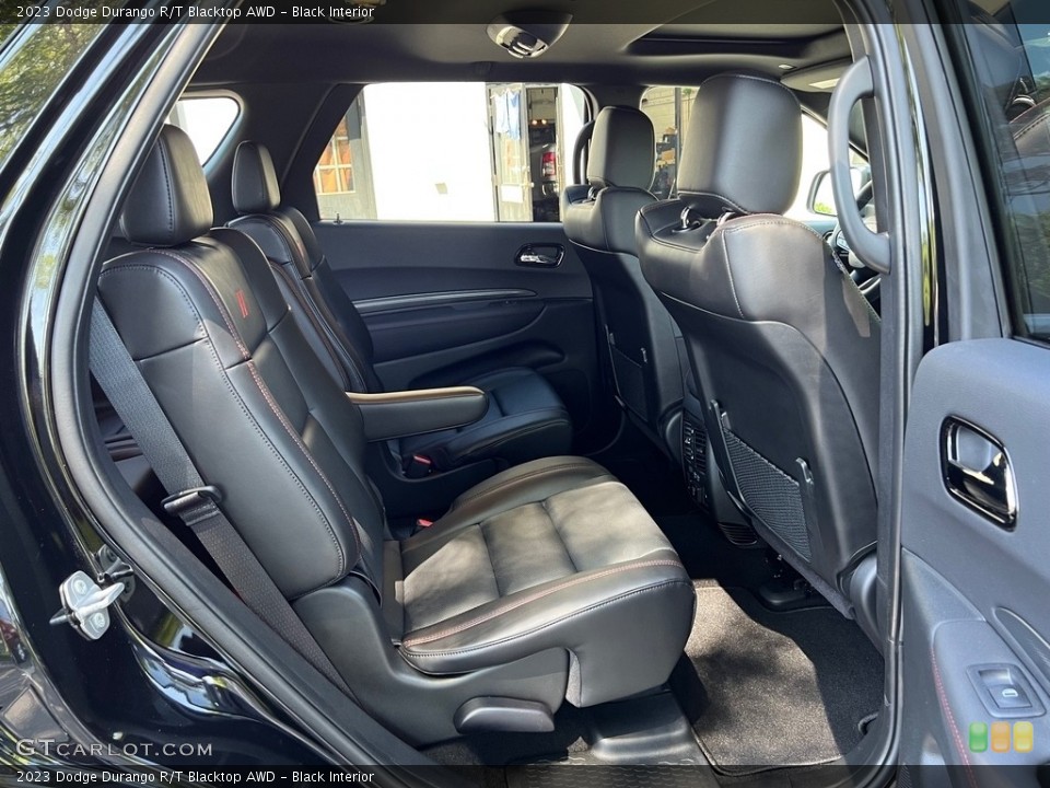 Black Interior Rear Seat for the 2023 Dodge Durango R/T Blacktop AWD #146104423
