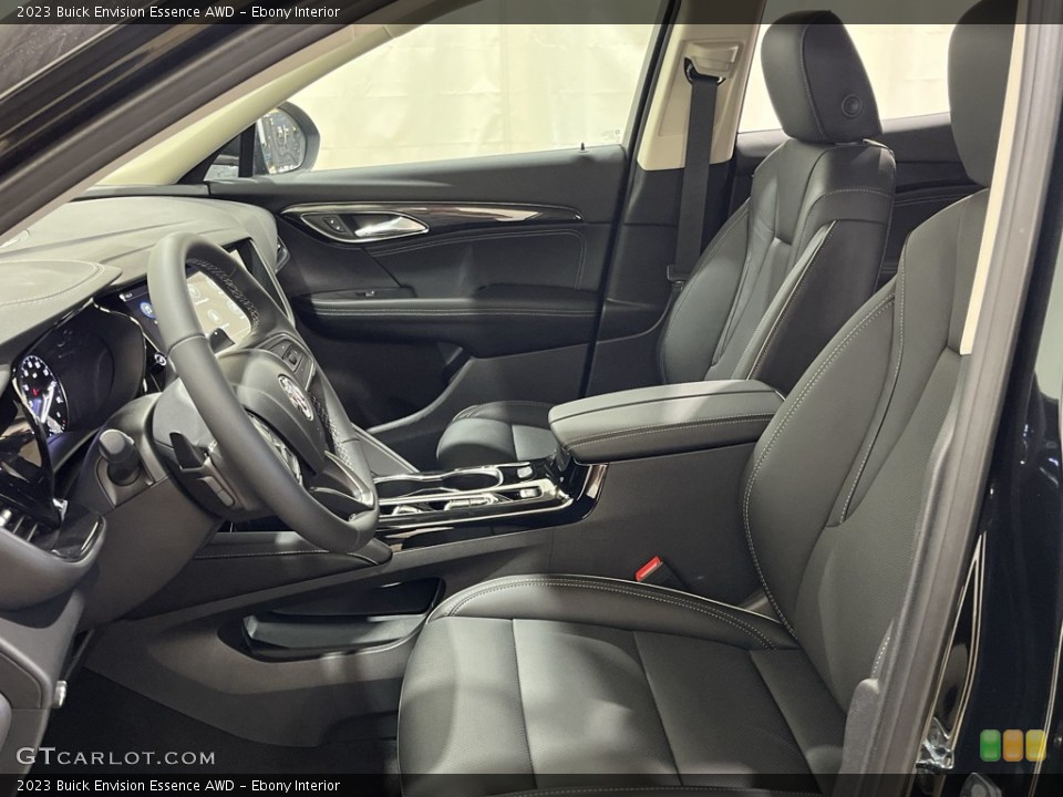 Ebony 2023 Buick Envision Interiors