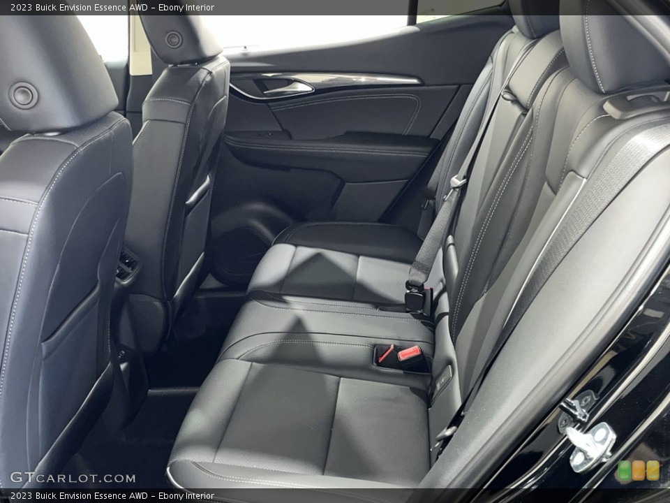 Ebony Interior Rear Seat for the 2023 Buick Envision Essence AWD #146105038