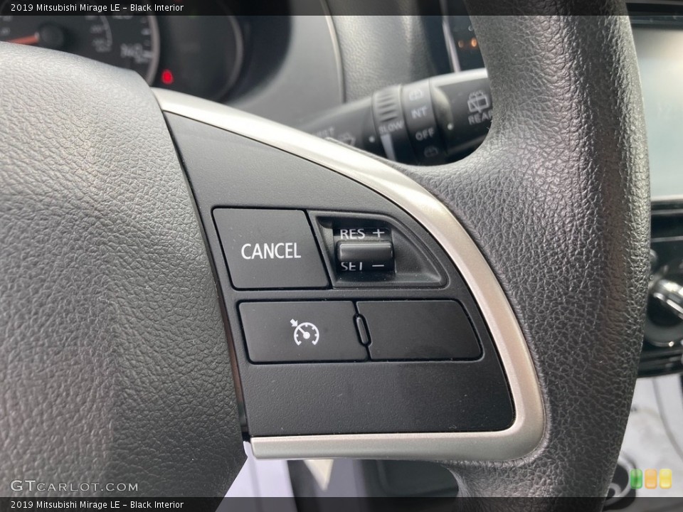 Black Interior Steering Wheel for the 2019 Mitsubishi Mirage LE #146106382