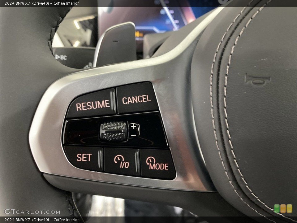 Coffee Interior Steering Wheel for the 2024 BMW X7 xDrive40i #146106748