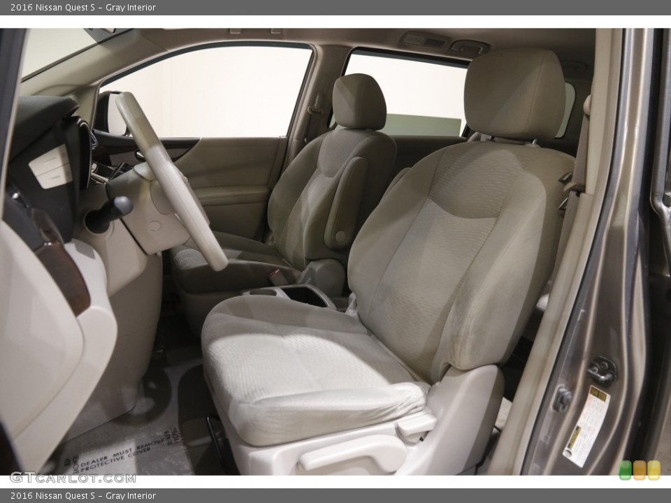 Gray 2016 Nissan Quest Interiors