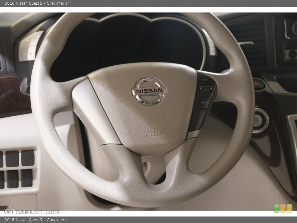 Gray Interior Steering Wheel for the 2016 Nissan Quest S #146109182