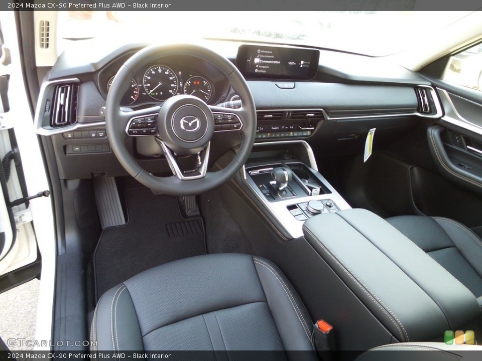 Black Interior Photo for the 2024 Mazda CX-90 Preferred Plus AWD #146109738