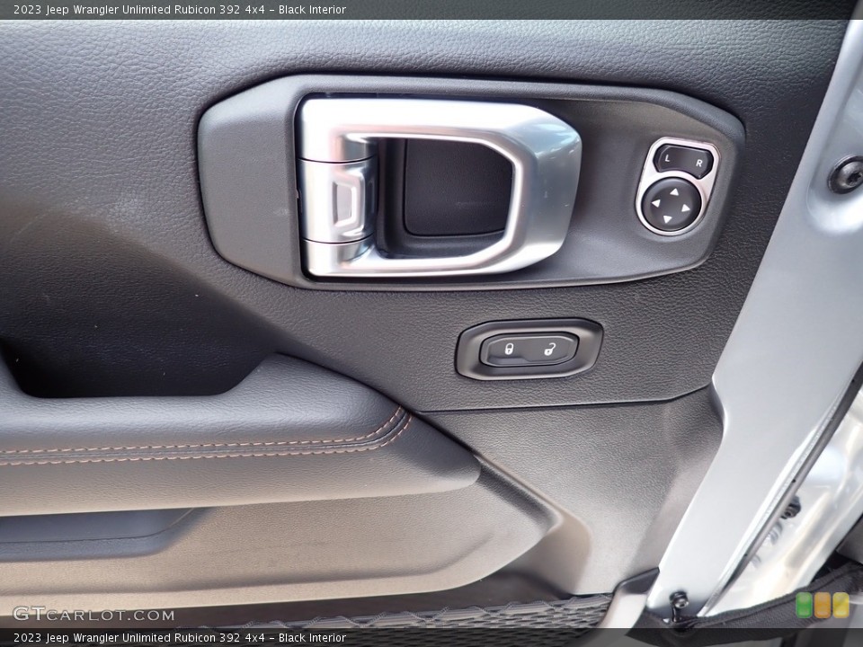 Black Interior Door Panel for the 2023 Jeep Wrangler Unlimited Rubicon 392 4x4 #146110764