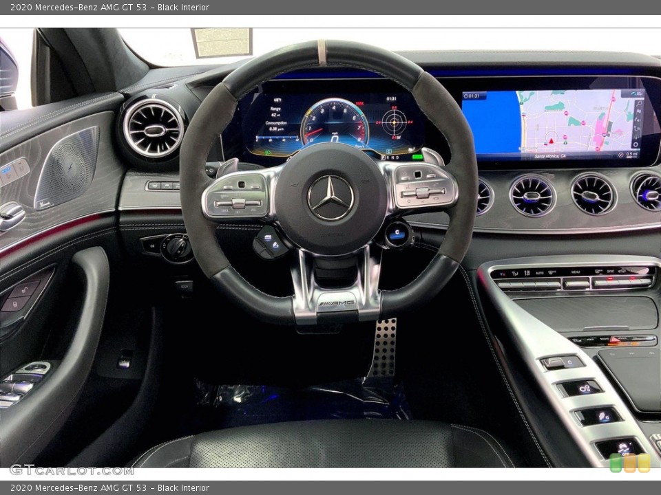Black Interior Dashboard for the 2020 Mercedes-Benz AMG GT 53 #146110780