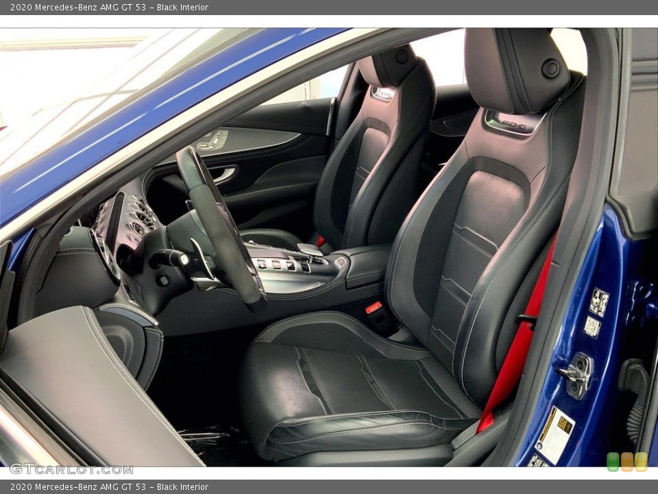 Black Interior Front Seat for the 2020 Mercedes-Benz AMG GT 53 #146111082