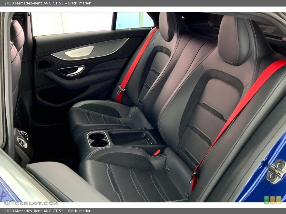 Black Interior Rear Seat for the 2020 Mercedes-Benz AMG GT 53 #146111124