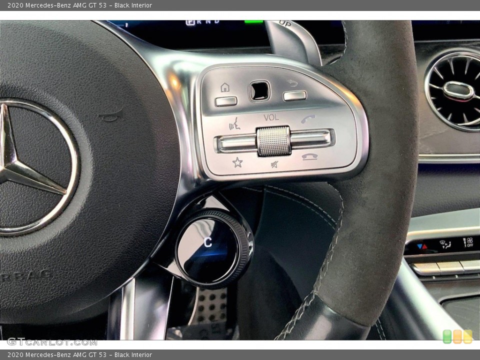Black Interior Steering Wheel for the 2020 Mercedes-Benz AMG GT 53 #146111175