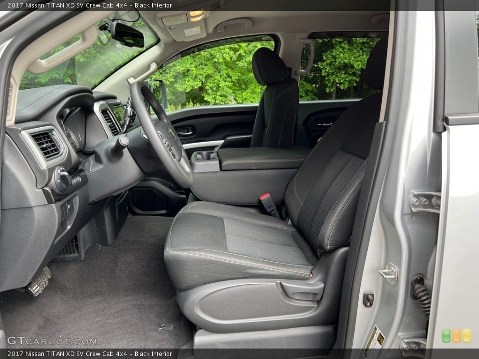 Black 2017 Nissan TITAN XD Interiors