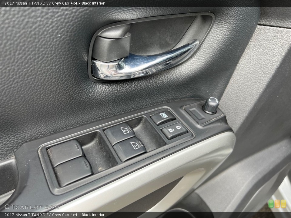 Black Interior Door Panel for the 2017 Nissan TITAN XD SV Crew Cab 4x4 #146111871