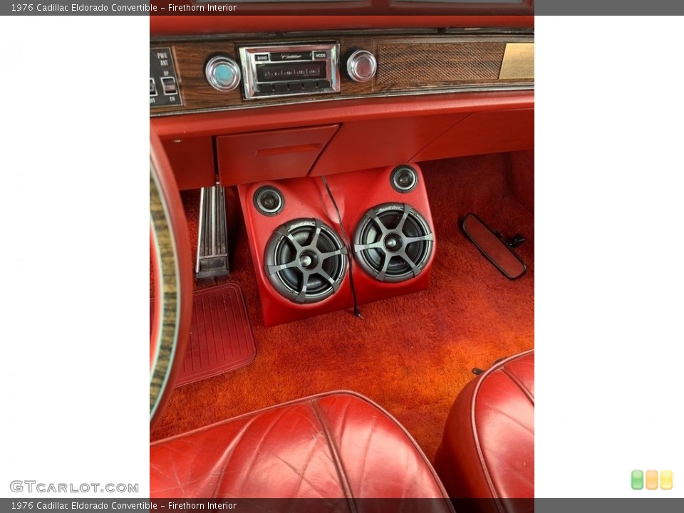 Firethorn Interior Audio System for the 1976 Cadillac Eldorado Convertible #146113437