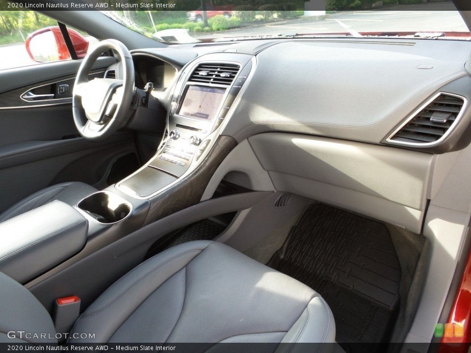 Medium Slate Interior Front Seat for the 2020 Lincoln Nautilus Reserve AWD #146114234