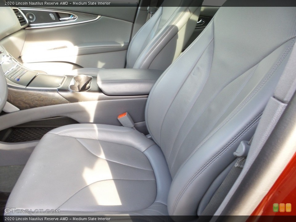 Medium Slate 2020 Lincoln Nautilus Interiors